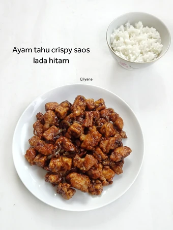 Langkah Mudah untuk Menyiapkan Resep Ayam tahu crispy saos lada hitam yang Menggugah Selera Anti Ribet, Sempurna