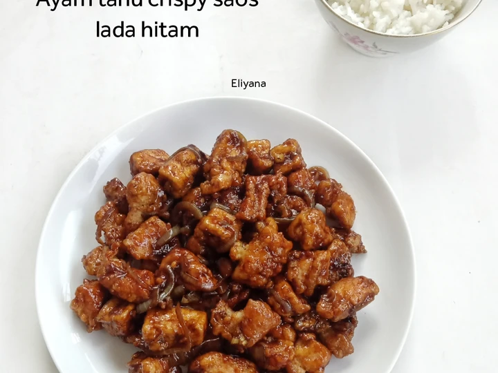 Langkah Mudah untuk Menyiapkan Resep Ayam tahu crispy saos lada hitam yang Menggugah Selera Anti Ribet, Sempurna