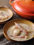 Special Cream Stew with Shrimp and Scallops