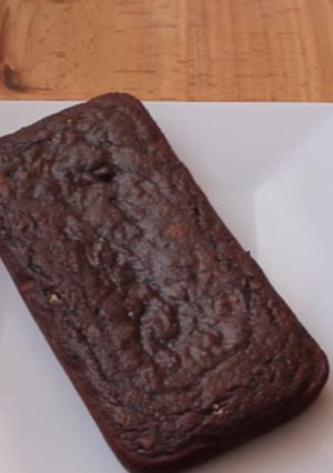 Una foto de Brownie de camote
