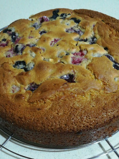 Una foto de Tarta con frutos rojos