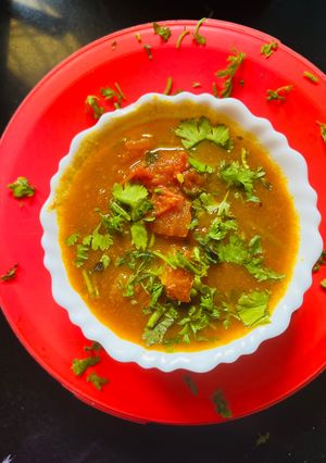 A picture of Winter Special Hot sour and sweet Tomato Sar.