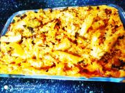 A picture of one pot tomato pasta