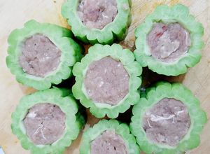 Foto resep Pare isi daging,tahu isi, baso daging