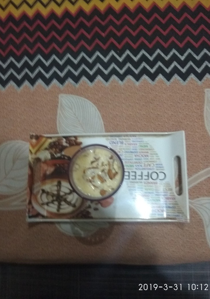 A picture of Mango shake.