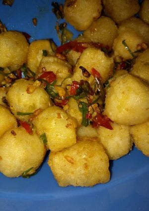 Foto resep Tahu gurih garlic daun jeruk