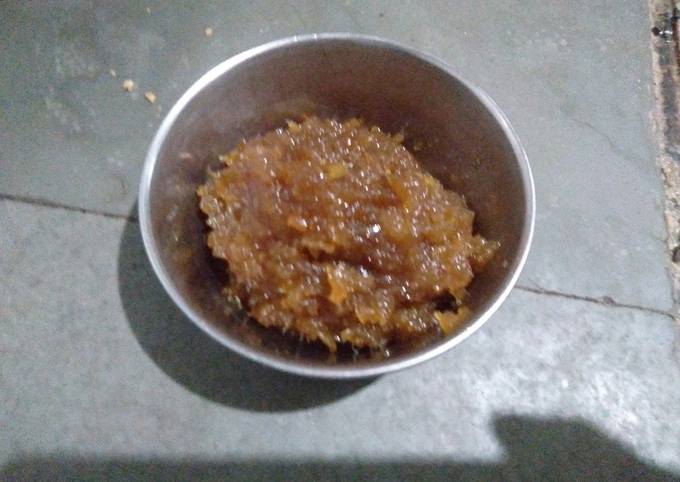 Recipe of flavorful Amla Jaggery Sauce