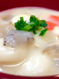 A picture of Creamy Dango Miso Soup.