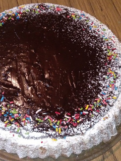 Una foto de Postre de chocolate