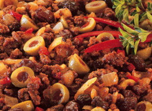 Una foto de Picadillo a la habanera