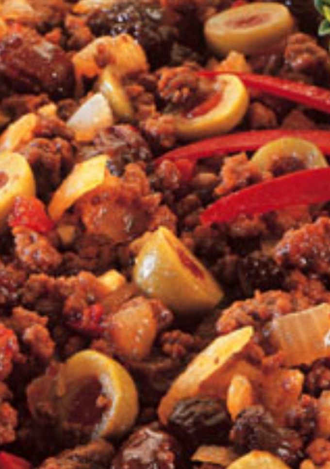 Una foto de Picadillo a la habanera