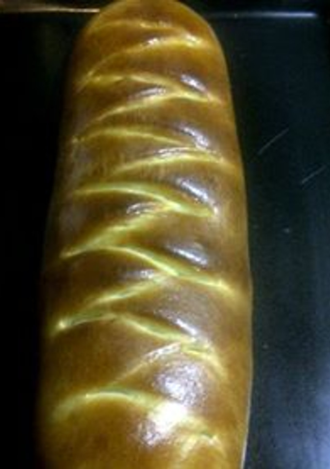 Una foto de Trenza rellena con dulce de membrillo