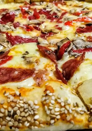 Una foto de PIZZA PanaJunior...!🍄