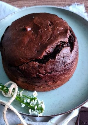 Une photo de Vegan Cake chocolat & tofu soyeux !!!