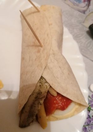 Una foto de Wrap o fajita especial