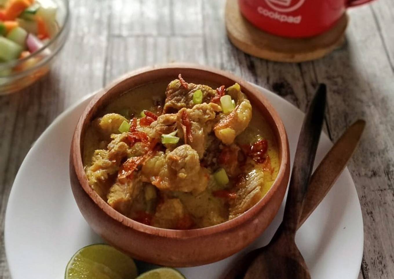 Empal Gentong (Tanpa Santan) + Bonus Resep Acar Timun Segeeer Banget ������