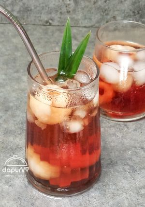 Foto resep ES TEH LECI RASA RESTO (tanpa sirup leci)