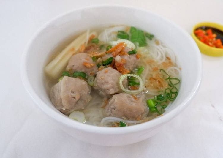 Resep Bakso Sapi Halus, Enak