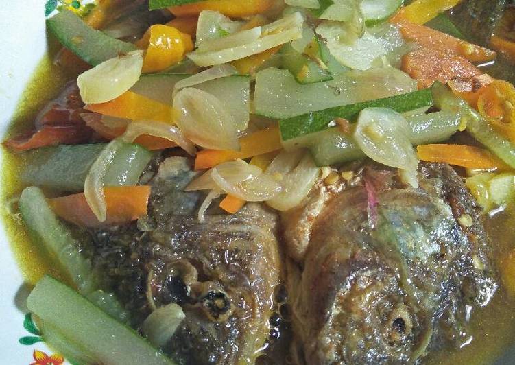 Bahan-bahan Ikan mujaer bumbu acar kuning yang lezat Untuk Jualan
