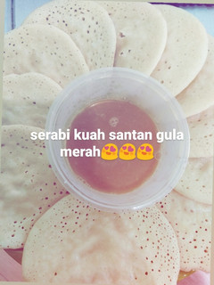 Foto resep Serabi Kuah Santan Gula Merah