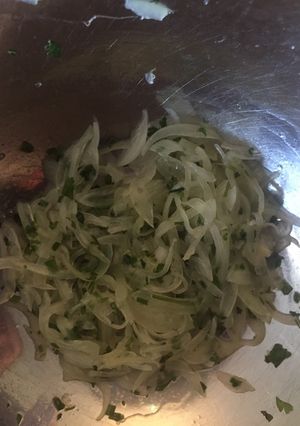 Una foto de Ensalada de Cebolla
