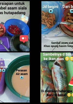 Foto resep Ikan bakar dengan Sambel Asam Siala
