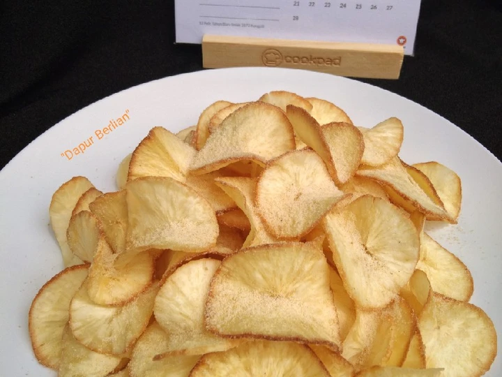 Cara Mudah Membuat Resep Keripik singkong gurih yang Menggugah Selera Anti Ribet, Bikin Ngiler