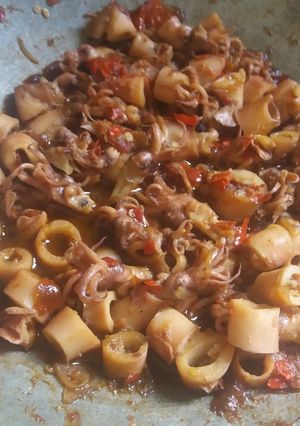 Foto resep Cumi pedas manis 😉