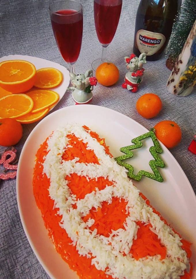 Салат "Апельсинка" 🍊