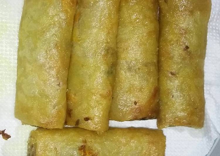 Lumpia 3in1 (bengkoang, wortel, teri medan)