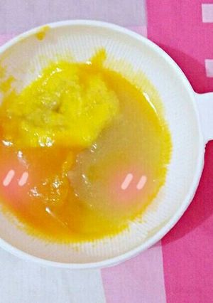 Foto resep MPAsi 6m+ pure Bujapel (butternut squash+jagung+apel)