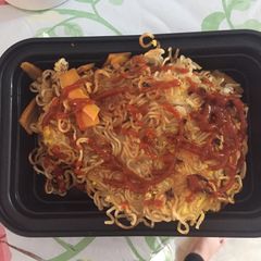 A picture of Pizza noodle.