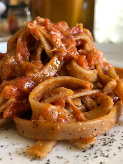 Foto di Fettuccine Integrale con Polpa di Granchio