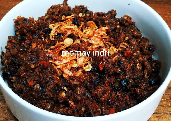 Sambal Oncom Hitam