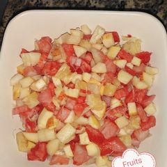 A picture of Fruit salad.