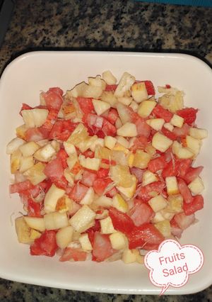 A picture of Fruit salad.