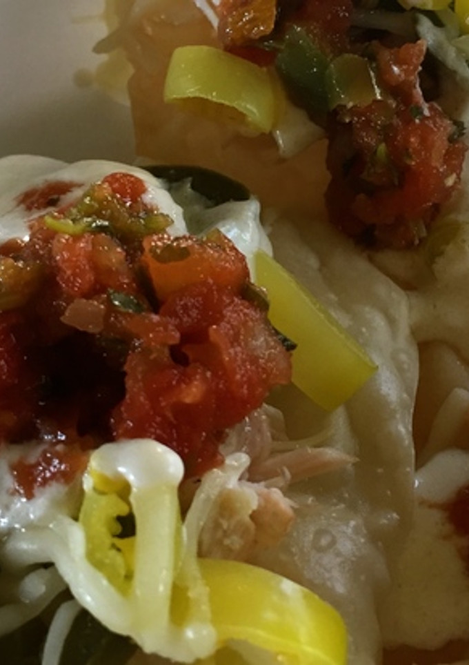 A picture of Italian Nachos.