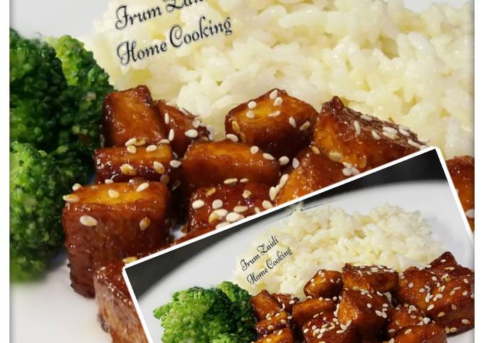 Easiest Way to Make Any-night-of-the-week 🥗🧀Crispy Baked Tofu🧀🥗