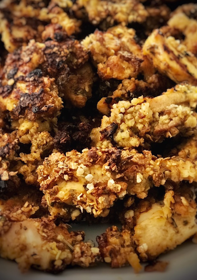 Una foto de Pollo crujiente al horno (tipo Kentucky)