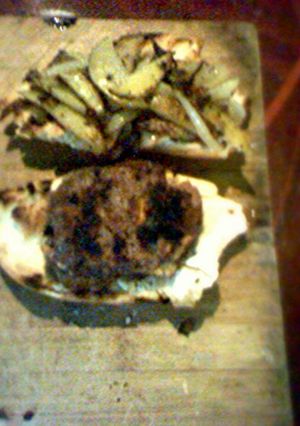 Una foto de Hamburguesa picante o hamburguesa mandinga