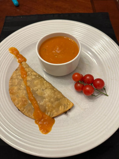 A picture of Hogao Sauce (Colombia Empanada Sauce).