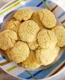 Galletas de maíz con sabor a limón