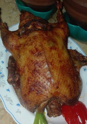صورة لوصفة بطه بالفرن