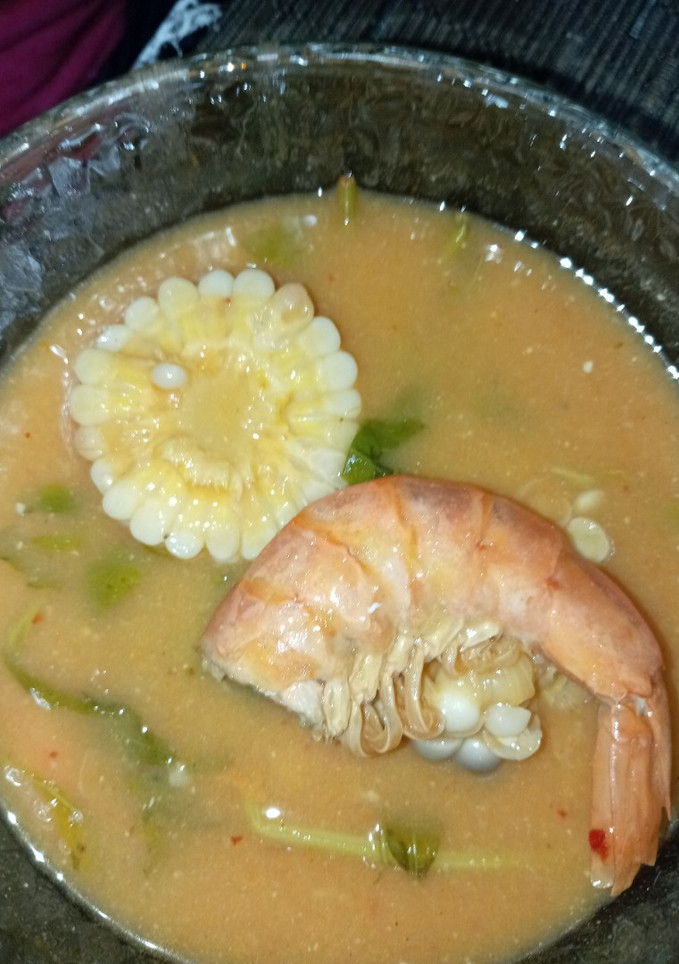 Una foto de Chileatole Rojo con Camarón