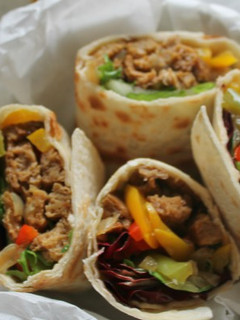 Una foto de Fajitas mexicanas fáciles [Con opción para veganos]