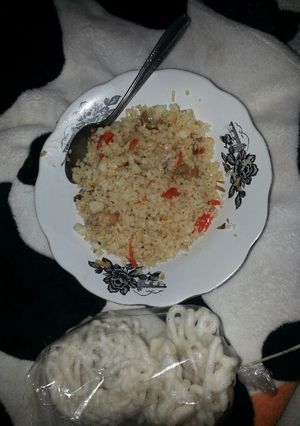 Foto resep Nasi goreng bawang aka simple