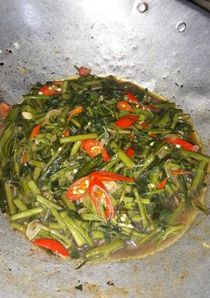 Foto resep Tumis Kangkung Pedass
