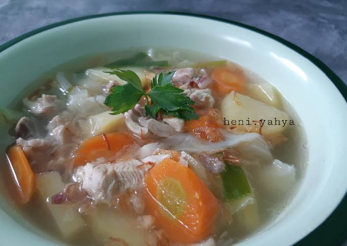 Resep Sop Ayam Sayur Anti Gagal