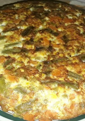 Una foto de Tortilla de verduras
