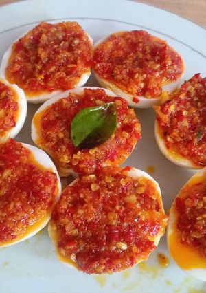Foto resep Taluh Base Suna Cekuh (Telur Bumbu BaPut +Kencur)